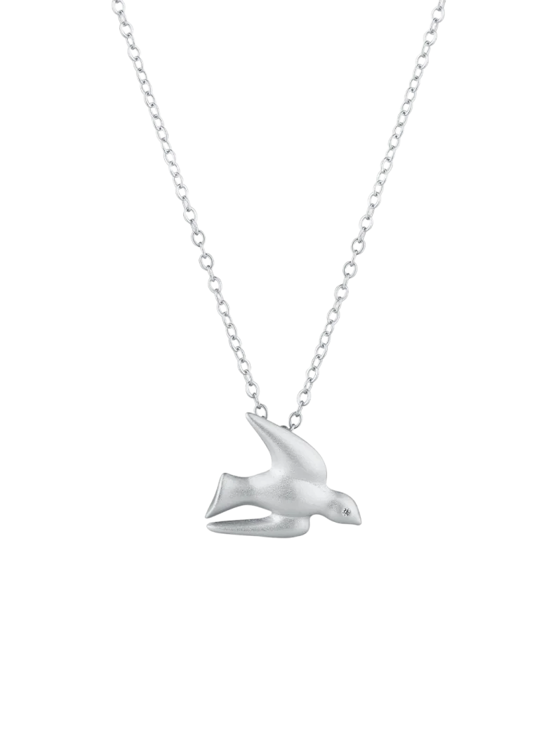 Náhrdelník Dove Silver