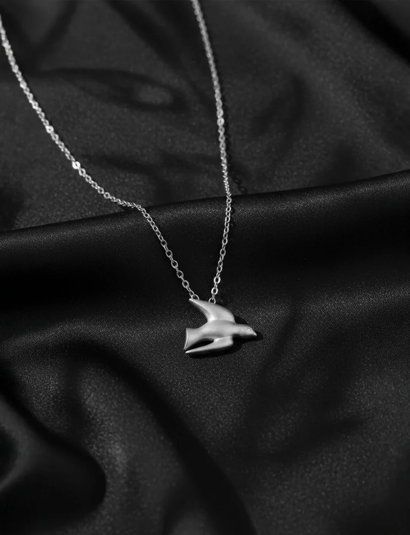 Náhrdelník Dove Silver