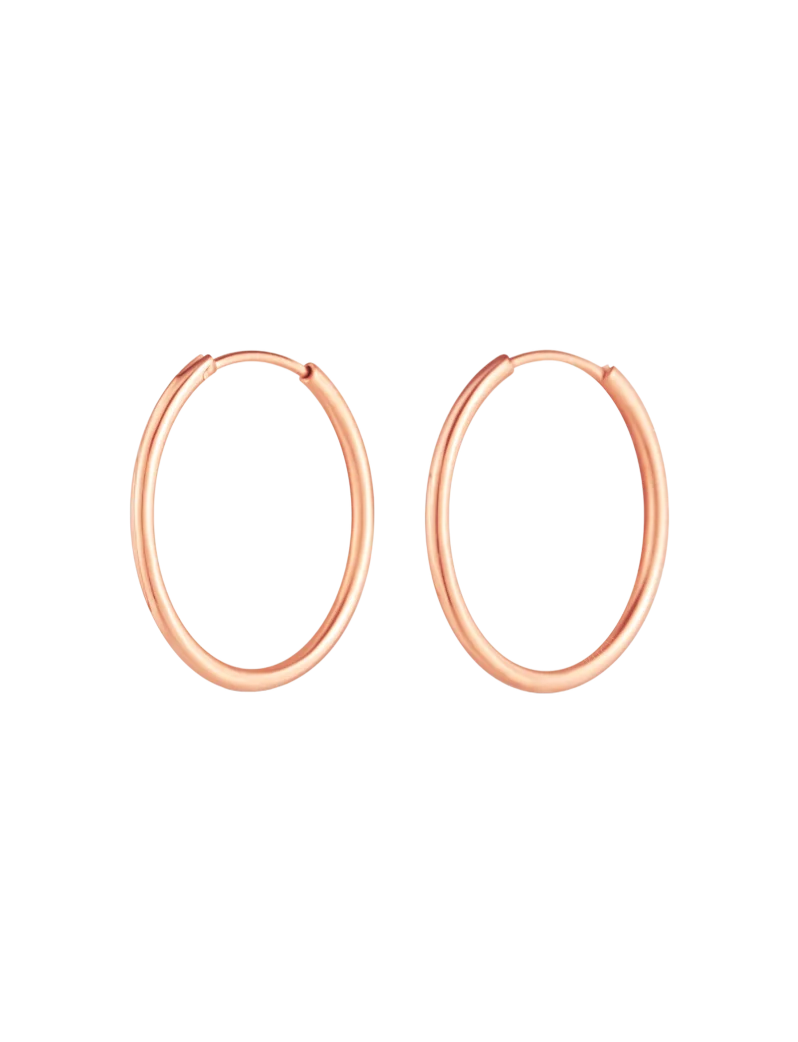Náušnice Yetta Middle Rose Gold