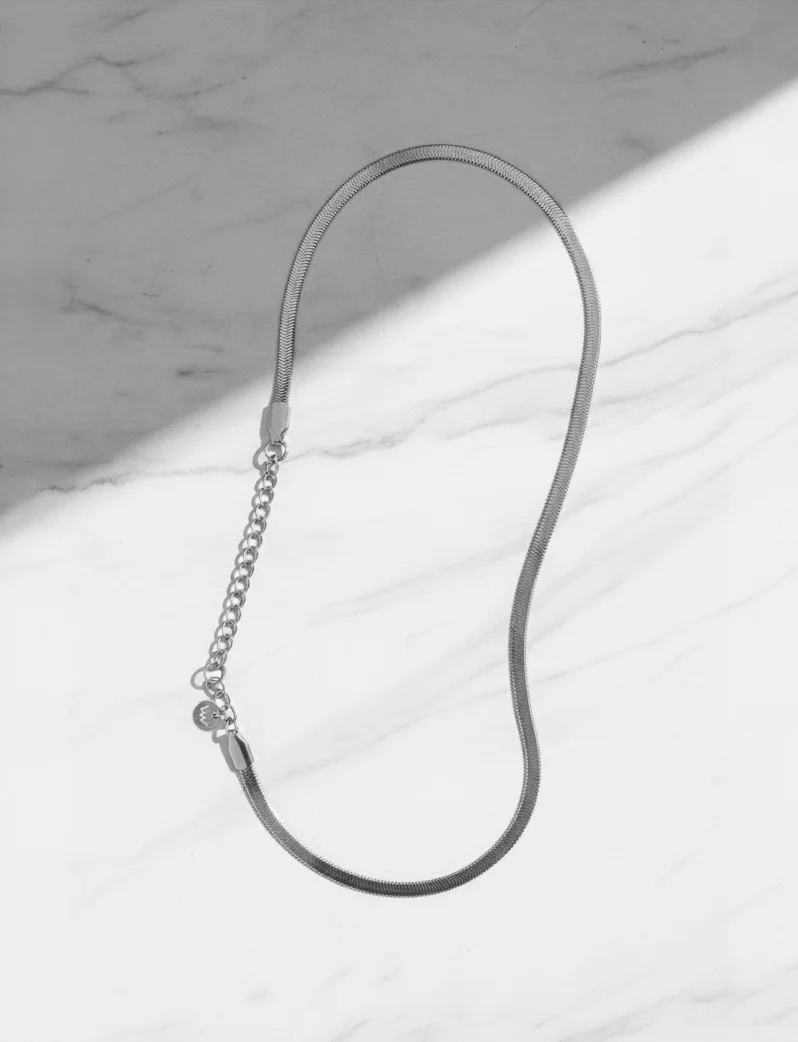 Náhrdelník Evoa Silver