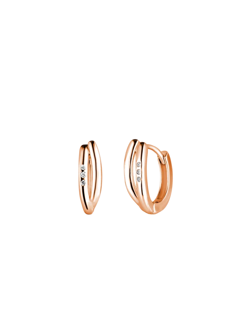Náušnice Elysium Rose Gold