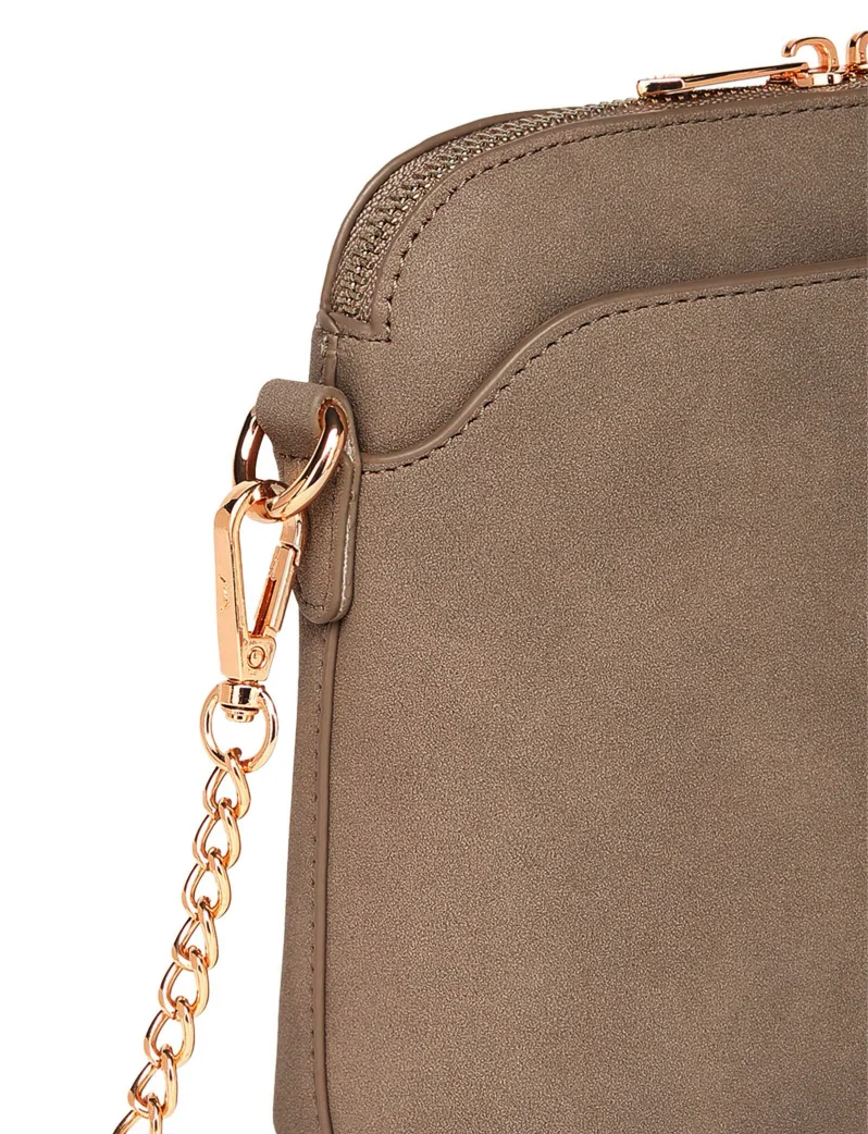 Fossy Mini Suede Beige