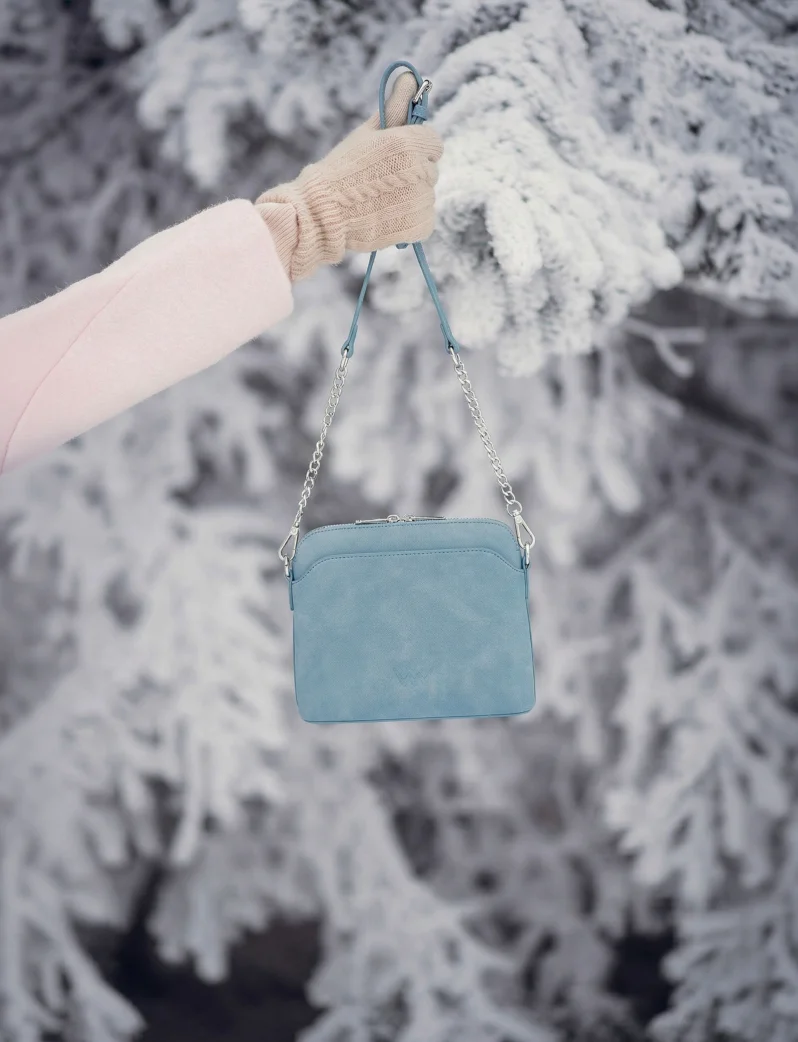 Fossy Mini Suede Blue