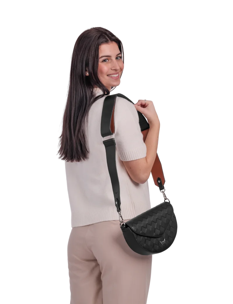 Tricia Intrecciato Black