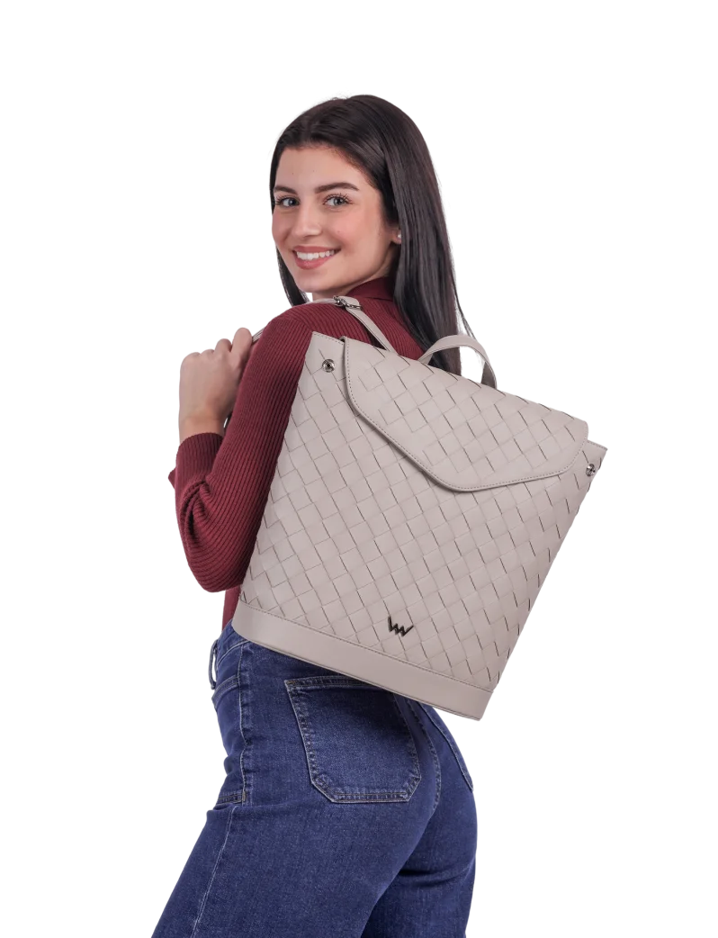 Joanna Intrecciato Beige