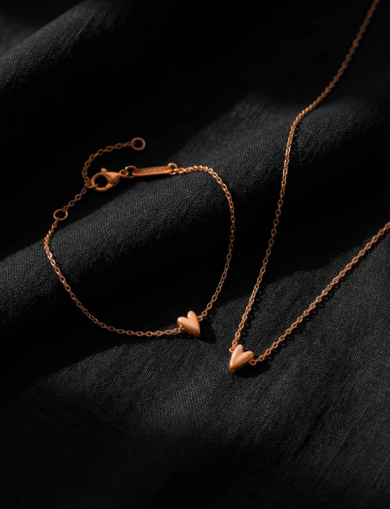 Náhrdelník Amora Rose Gold