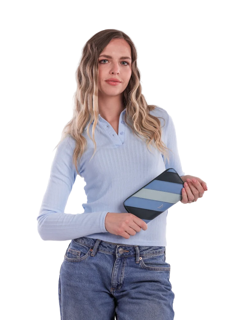 Nightie Nicci Striped Dark Blue