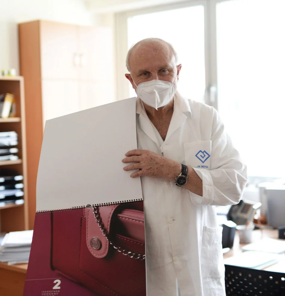 Charitativní kalendář VUCH pro Kliniku dětské hematologie a onkologie UK 2LF a FN Motol