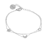 Náramok Infinity Silver
