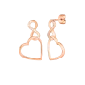 Náušnice Resita Rose Gold