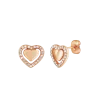 Náušnice Lunira Rose Gold